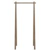 Hnědý dřevěný věšák Karup Design Hongi 177 x 75 cm