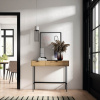 Dubový konzolový stolek Somcasa Tulsa 100 x 35 cm -fv-interier-25