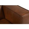 Koňakově hnědá kožená pohovka do "U" Windsor & Co Madame 365 cm, levá -fv-interier-25