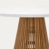 Teakový zahradní stůl s bílou deskou Kave Home Alcaufar 120 cm -fv-interier-25
