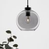 Kouřově šedé skleněné závěsné světlo Nova Luce Palmer 20 cm -fv-interier-25