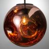 Měděné skleněné závěsné světlo Nova Luce Mayan 30 cm -fv-interier-25