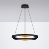 Černo-zlaté kovové závěsné LED světlo Nova Luce Radon 65 cm -fv-interier-25