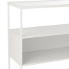 Bílý kovový konzolový stolek J-line Geom 140 x 30 cm -fv-interier-25