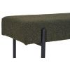 Tmavě zelená bouclé lavice Swipper 100 cm -fv-interier-25