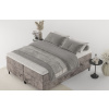 Hnědá čalouněná postel boxspring ARAYA 160 x 200 cm -fv-interier-25