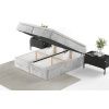 Světle šedá čalouněná postel boxspring FREJA 180 x 200 cm -fv-interier-25