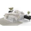 Světle šedá čalouněná postel boxspring FREJA 200 x 200 cm -fv-interier-25