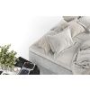 Světle šedá čalouněná postel boxspring FREJA 200 x 200 cm -fv-interier-25