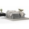 Šedá čalouněná postel boxspring FREJA 140 x 200 cm -fv-interier-25