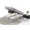 Šedá čalouněná postel boxspring FREJA 140 x 200 cm -fv-interier-25