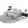 Šedá čalouněná postel boxspring FREJA 200 x 200 cm -fv-interier-25
