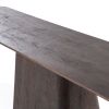 Hnědý dřevěný konzolový stolek Aron 180 x 40 cm -fv-interier-25