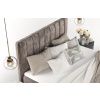 Hnědá čalouněná postel boxspring AGGAZ 200 x 200 cm -fv-interier-25