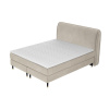 Béžová sametová postel boxspring OFFO 160 x 200 cm -fv-interier-25