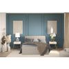 Světle béžová čalouněná postel boxspring SKYFALL 200 x 200 cm -fv-interier-25
