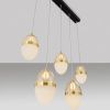 Bílo-zlaté skleněné závěsné LED světlo Nova Luce Egna 86 cm -fv-interier-25
