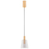 Skleněné závěsné LED světlo Nova Luce Imatia II. 14,5 cm