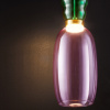 Fialovo-zelené skleněné závěsné LED světlo Nova Luce Pluma 15 cm -fv-interier-25