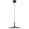 Černé kovové závěsné LED světlo Nova Luce Lisi 45 cm