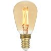 Zlatá stmívatelná LED žárovka Teardrop E14 2W