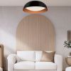 Černé kovové stropní LED světlo Nova Luce Landon 60 cm -fv-interier-25