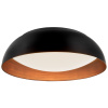 Černé kovové stropní LED světlo Nova Luce Landon 60 cm