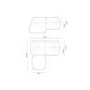 Zelená sametová rohová pohovka MICADONI Chris 220 cm, levá/pravá
