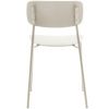 Béžovošedá kovová jídelní židle Unique Furniture Kirkland