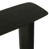 Černý dřevěný konzolový stolek Acacia 130 x 76,2 cm -fv-interier-25