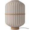 Dubová stojací lampa Lucén 59 cm