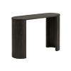Hnědý konzolový stolek Bibion 114 x 38 cm