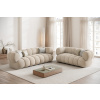 Světle béžová sametová trojmístná pohovka Cosmopolitan Design Koge 210 cm -fv-interier-25