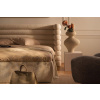 Šedá bouclé dvoulůžková postel MICADONI Mount 180 x 200 cm -fv-interier-25