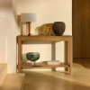 Dubový konzolový stolek Kave Home Arelida 112 x 35 cm -fv-interier-25