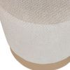 Bílá otočná bouclé stolička Islen ø 39 cm -fv-interier-25