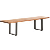 Dřevěná lavice Kave Home Uxue 180 cm