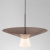 Světle hnědé závěsné LED světlo Nova Luce Baris 38 cm -fv-interier-25