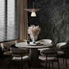 Světle hnědé závěsné LED světlo Nova Luce Baris 38 cm -fv-interier-25