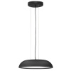 Černé kovové závěsné LED světlo Nova Luce Felicia 45 cm