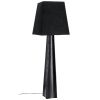 Černá stojací lampa Bizzotto Tripura 151 cm