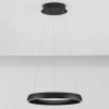 Černé kovové závěsné LED světlo Nova Luce Ovia 45 cm -fv-interier-25