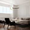 Černo-zlaté kovové závěsné LED světlo Nova Luce Imar 63 cm -fv-interier-25