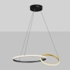Černo-zlaté kovové závěsné LED světlo Nova Luce Imar 63 cm -fv-interier-25
