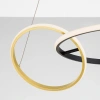 Černo-zlaté kovové závěsné LED světlo Nova Luce Imar 63 cm -fv-interier-25