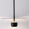 Černé kovové závěsné LED světlo Nova Luce Edem 30 cm -fv-interier-25