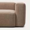 Hnědá rohová pohovka Kave Home Blok 300 cm, levá -fv-interier-25