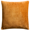 Oranžový sametový povlak na polštář Kave Home Vori 50 x 50 cm