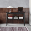 Černý dřevěný konzolový stolek Balance 130 × 35 cm  -fv-interier-25