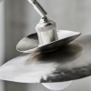 Stříbrná kovová stojací lampa bez stínidla Stand 130 cm  -fv-interier-25